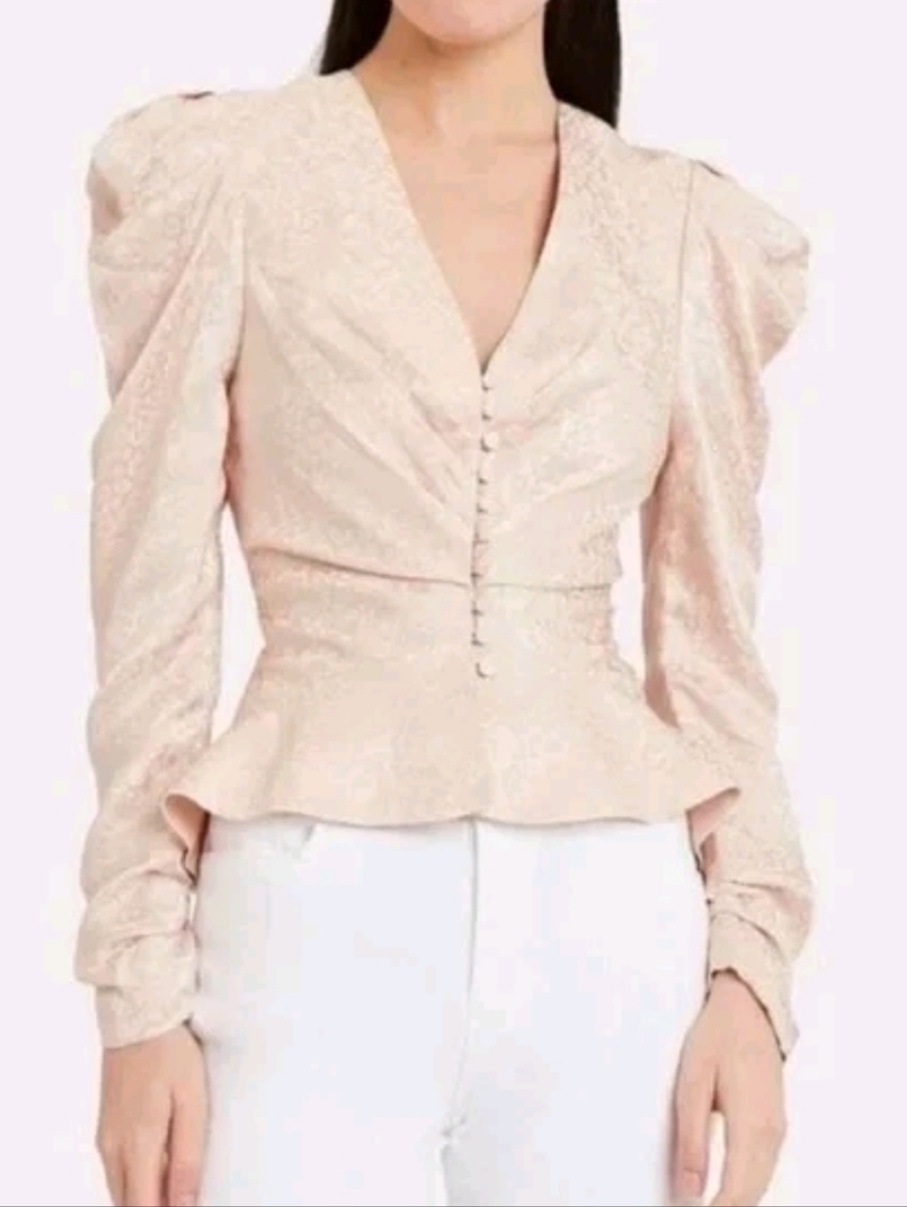 Jonathan Simkhai Silk Blouse Size 4 New